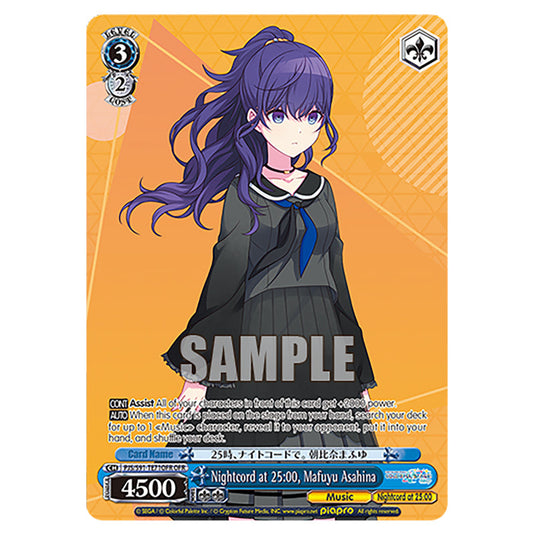 Nightcord at 25:00, Mafuyu Asahina PJS/S91-TE71OFR card from the Weiss Schwarz set Hatsune Miku: Colourful Stage!