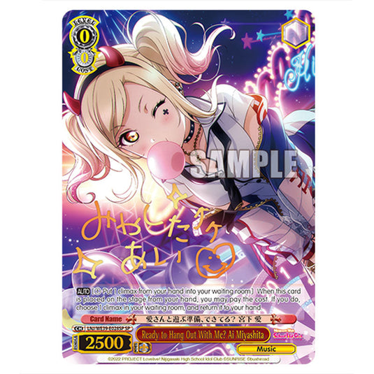 Character LNJ/WE39-E028SP card from the Weiss Schwarz set Love Live! School idol festival Series 10th Anniversary