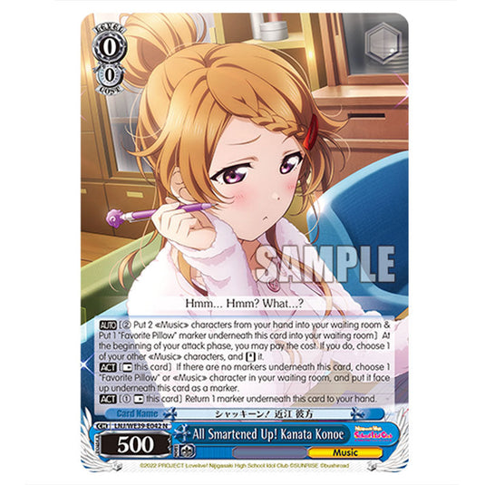 Character LNJ/WE39-E042 card from the Weiss Schwarz set Love Live! School idol festival Series 10th Anniversary