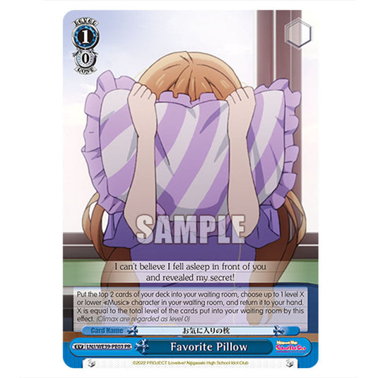 Event LNJ/WE39-PE03 card from the Weiss Schwarz set Love Live! School idol festival Series 10th Anniversary