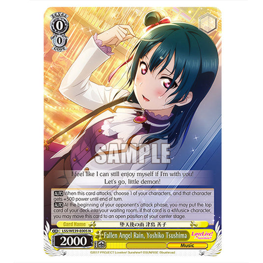 Character LSS/WE39-E005 card from the Weiss Schwarz set Love Live! School idol festival Series 10th Anniversary