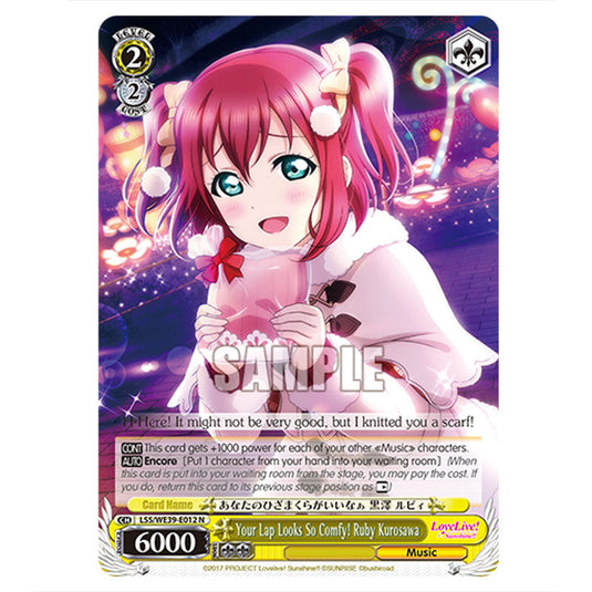 Character LSS/WE39-E012 card from the Weiss Schwarz set Love Live! School idol festival Series 10th Anniversary