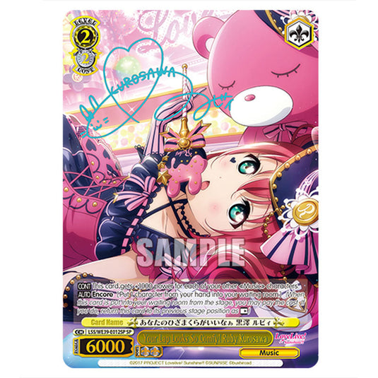 Character LSS/WE39-E012SP card from the Weiss Schwarz set Love Live! School idol festival Series 10th Anniversary