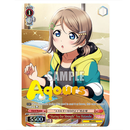 Character LSS/WE39-E036FP card from the Weiss Schwarz set Love Live! School idol festival Series 10th Anniversary