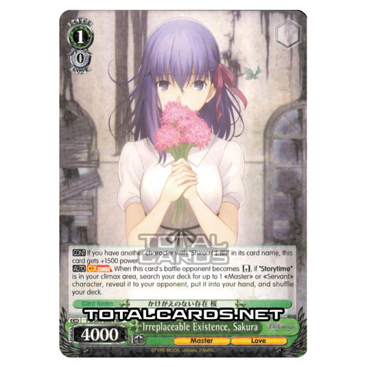 Weiss Schwarz - Fate/stay night (Heaven’s Feel) - Irreplaceable Existence, Sakura (RR) FS/S64-E024