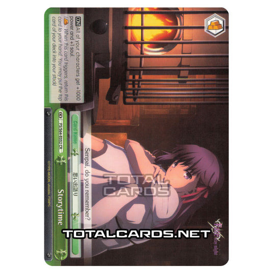 Weiss Schwarz - Fate/stay night (Heaven’s Feel) - Storytime (CR) FS/S64-E052