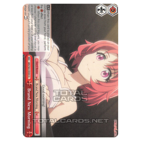 Weiss Schwarz - Goblin Slayer - Brand New Morning (RRR) GBS/S63-E058R