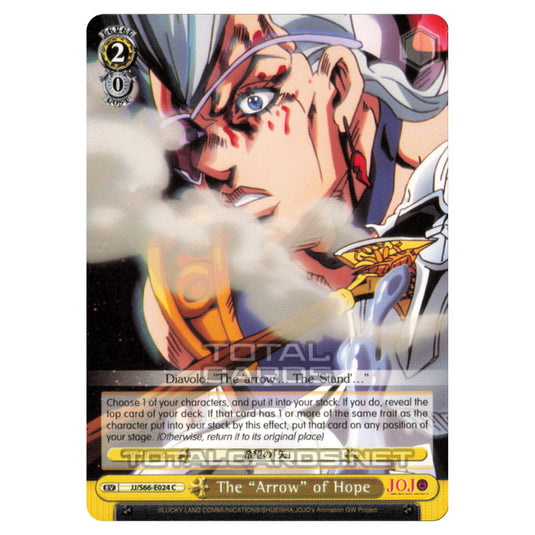 Weiss Schwarz - JoJo's Bizarre Adventure - Golden Wind - The "Arrow" of Hope (Common) JJ/S66-E024