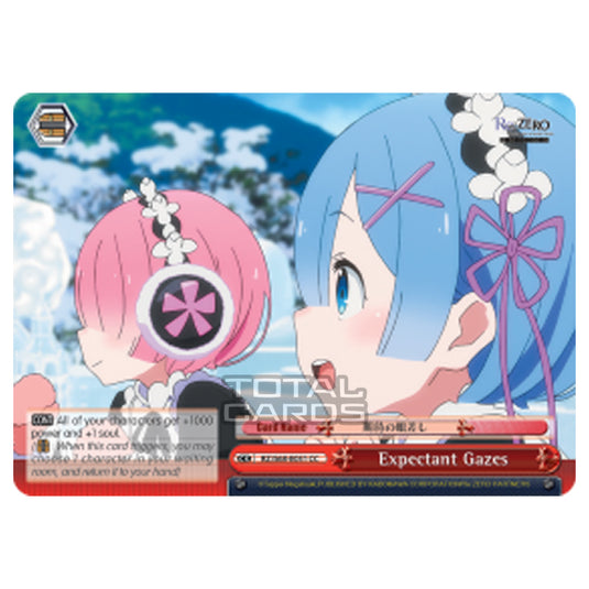 Weiss Schwarz - Re:ZERO - Starting Life in Another World - Memory Snow - Expectant Gazes (Climax Common) RZ/S68-E051