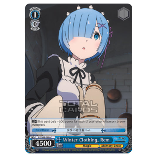Weiss Schwarz - Re:ZERO - Starting Life in Another World - Memory Snow - Winter Clothing, Rem (Common) RZ/S68-E086