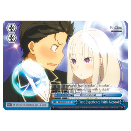 Weiss Schwarz - Re:ZERO - Starting Life in Another World - Memory Snow - First Experience With Alcohol (Climax Common) RZ/S68-E099