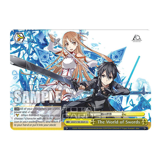 Weiss Schwarz - Sword Art Online - 10th Anniversary - The World of Swords (CC) SAO/S100-E024