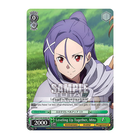 Weiss Schwarz - Sword Art Online - 10th Anniversary - Leveling Up Together, Mito (SR) SAO/S100-E046S