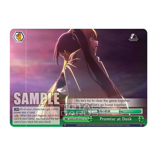 Weiss Schwarz - Sword Art Online - 10th Anniversary - Promise at Dusk (CC) SAO/S100-E057