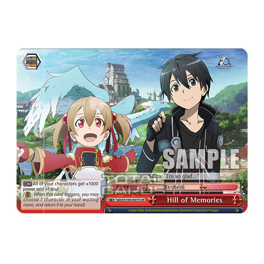 Weiss Schwarz - Sword Art Online - 10th Anniversary - Hill of Memories (CR) SAO/S100-E073