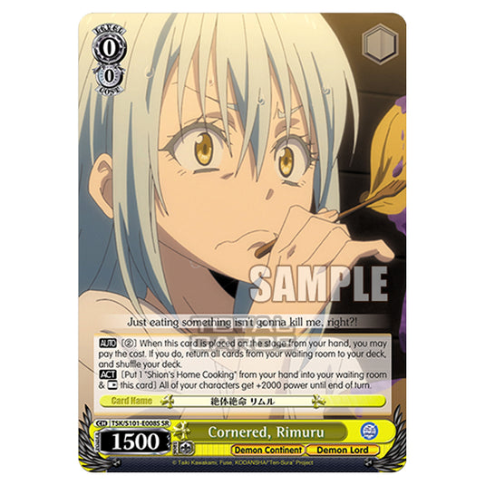 Weiss Schwarz - That Time I Got Reincarnated as a Slime Vol.3 - Cornered, Rimuru (SR) TSK/S101-E008S