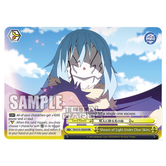 Weiss Schwarz - That Time I Got Reincarnated as a Slime Vol.3 - Shower of Light Under Clear Skies (RRR) TSK/S101-E022R