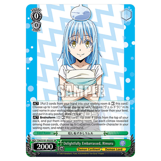 Weiss Schwarz - That Time I Got Reincarnated as a Slime Vol.3 - Delightfully Embarrassed, Rimuru (SR) TSK/S101-E025S