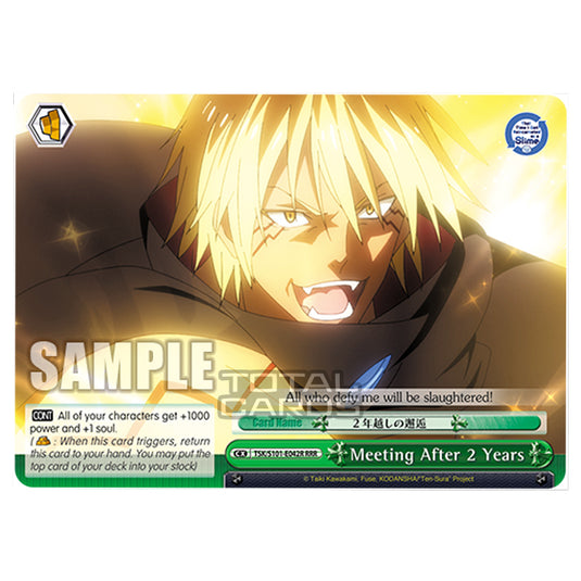 Weiss Schwarz - That Time I Got Reincarnated as a Slime Vol.3 - Meeting After 2 Years (RRR) TSK/S101-E042R