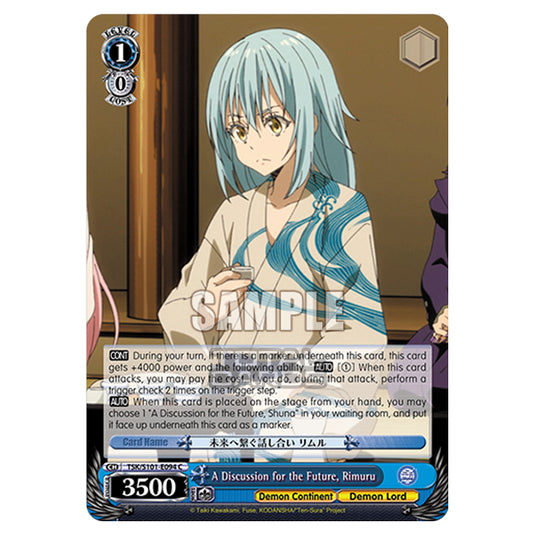 Weiss Schwarz - That Time I Got Reincarnated as a Slime Vol.3 - A Discussion for the Future, Rimuru (C) TSK/S101-E094