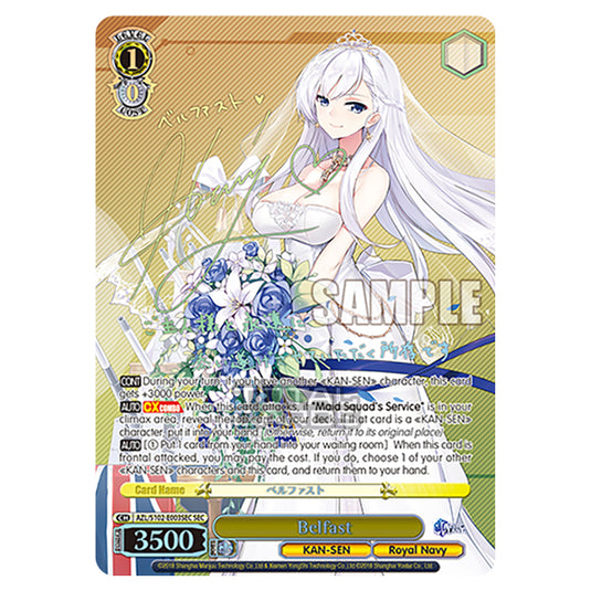 Weiss Schwarz - Azur Lane - Belfast (SEC) AZL/S102-E003SEC