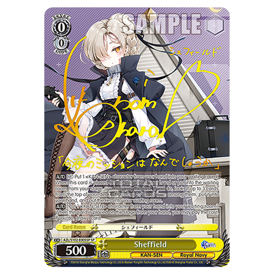 Weiss Schwarz - Azur Lane - Sheffield (SP) AZL/S102-E005SP