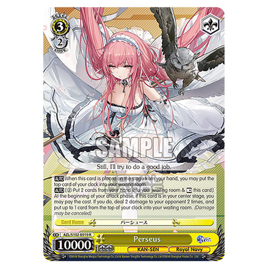 Weiss Schwarz - Azur Lane - Perseus (R) AZL/S102-E010