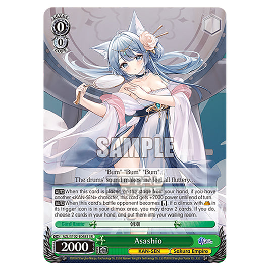 Weiss Schwarz - Azur Lane - Asashio (SR) AZL/S102-E048S