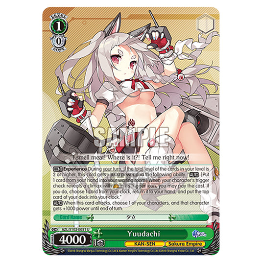 Weiss Schwarz - Azur Lane - Yuudachi (U) AZL/S102-E051