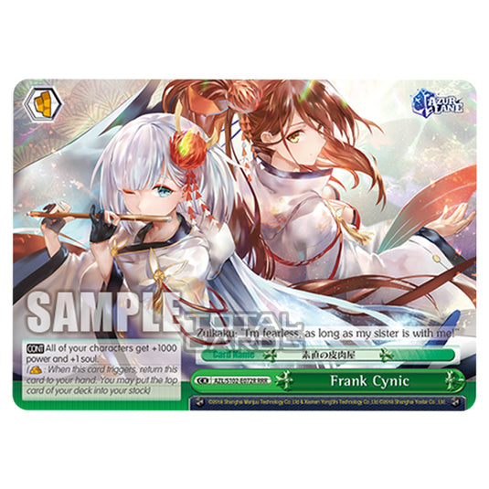 Weiss Schwarz - Azur Lane - Frank Cynic (RRR) AZL/S102-E072R