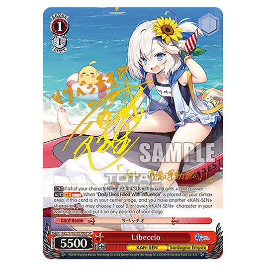 Weiss Schwarz - Azur Lane - Libeccio (SP) AZL/S102-E079SP