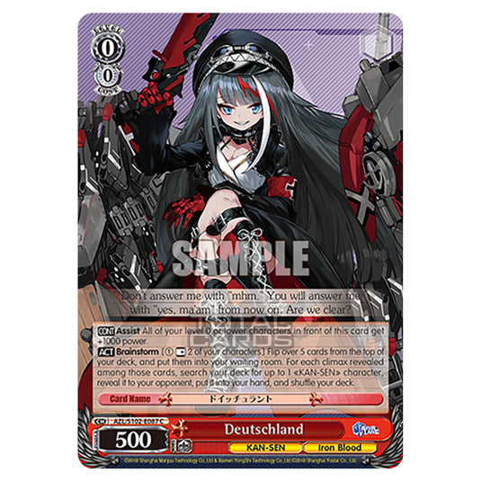 Weiss Schwarz - Azur Lane - Deutschland (C) AZL/S102-E087