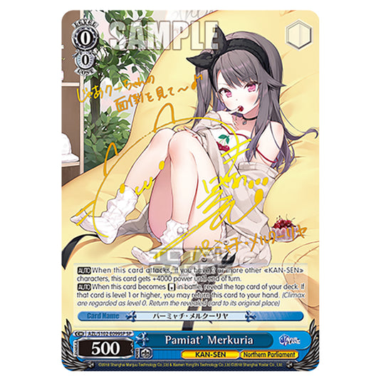 Weiss Schwarz - Azur Lane - Pamiat' Merkuria (SP) AZL/S102-E099SP