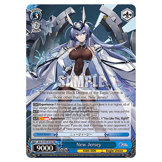 Weiss Schwarz - Azur Lane - New Jersey (RR) AZL/S102-E102