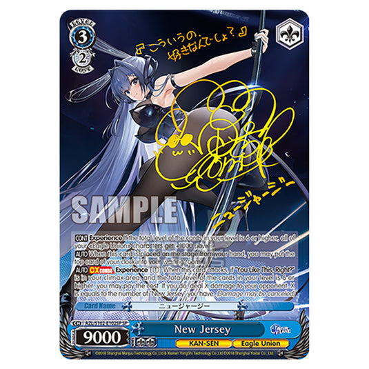 Weiss Schwarz - Azur Lane - New Jersey (SP) AZL/S102-E102SP