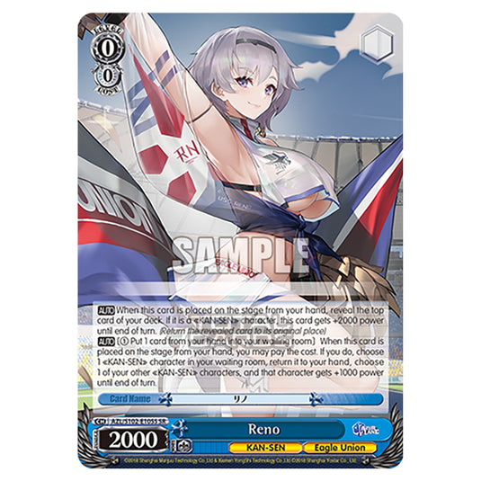 Weiss Schwarz - Azur Lane - Reno (SR) AZL/S102-E105S