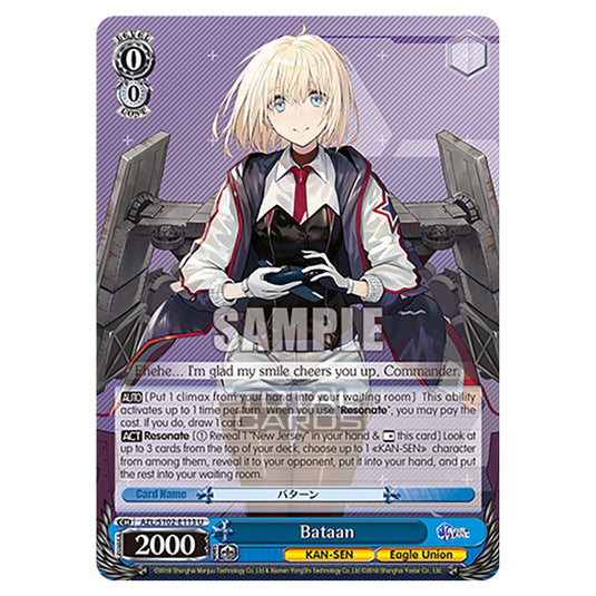 Weiss Schwarz - Azur Lane - Bataan (U) AZL/S102-E113