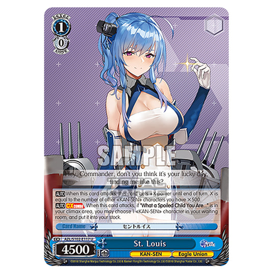 Weiss Schwarz - Azur Lane - St. Louis (U) AZL/S102-E117