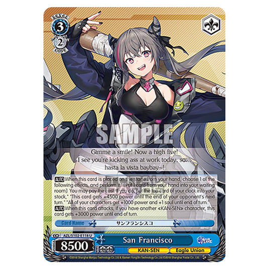 Weiss Schwarz - Azur Lane - San Francisco (U) AZL/S102-E118