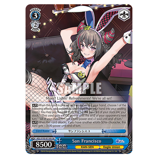 Weiss Schwarz - Azur Lane - San Francisco (SR) AZL/S102-E118S