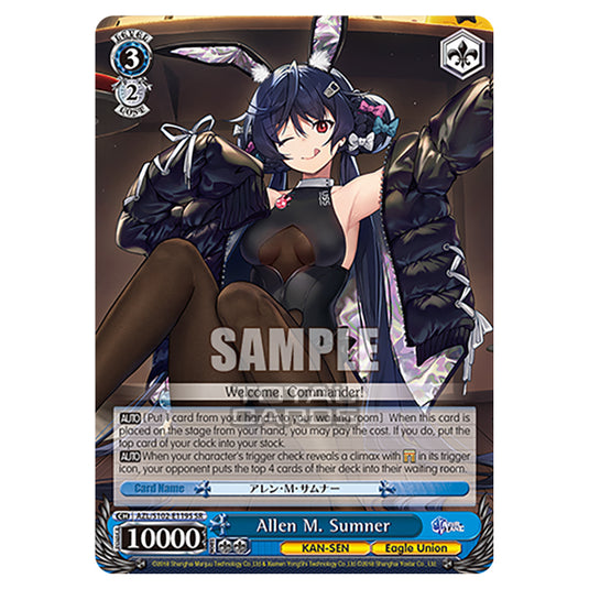 Weiss Schwarz - Azur Lane - Allen M. Sumner (SR) AZL/S102-E119S