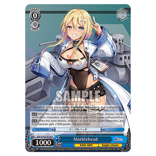 Weiss Schwarz - Azur Lane - Marblehead (C) AZL/S102-E124