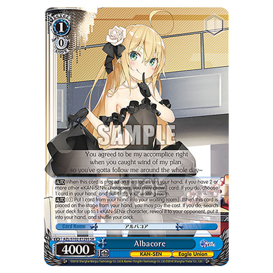 Weiss Schwarz - Azur Lane - Albacore (SR) AZL/S102-E129S