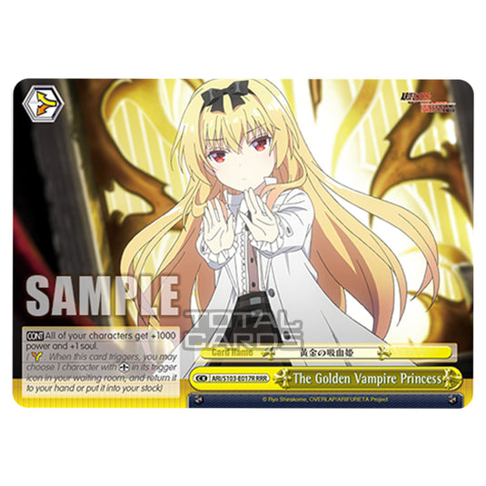 Weiss Schwarz - Arifureta - From Commonplace to World's Strongest - The Golden Vampire Princess (RRR) ARI/S103-E017R