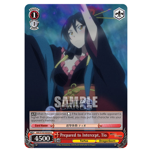 Weiss Schwarz - Arifureta - From Commonplace to World's Strongest - Prepared to Intercept, Tio (U) ARI/S103-E058