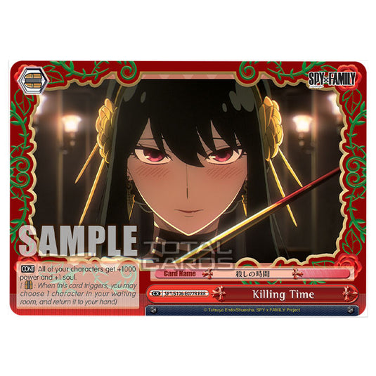 Weiss Schwarz - SPY x FAMILY - Killing Time (RRR) SPY/S106-E077R