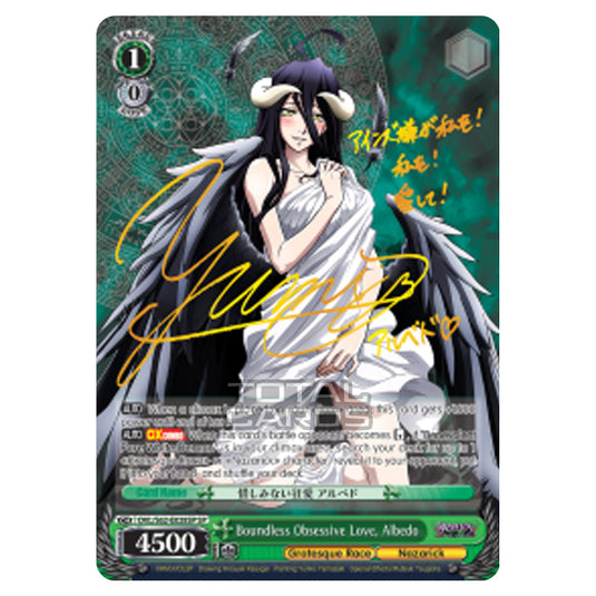 Weiss Schwarz - Nazarick - Tomb of the Undead - Boundless Obsessive Love, Albedo (Special Rare) OVL/S62-E028SP