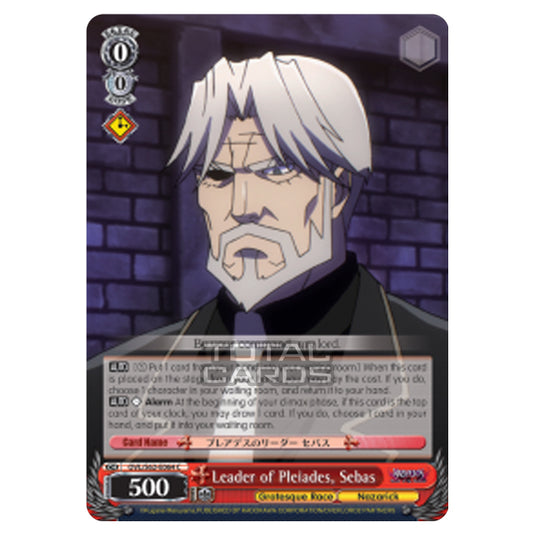 Weiss Schwarz - Nazarick - Tomb of the Undead - Leader of Pleiades, Sebas (Common) OVL/S62-E064