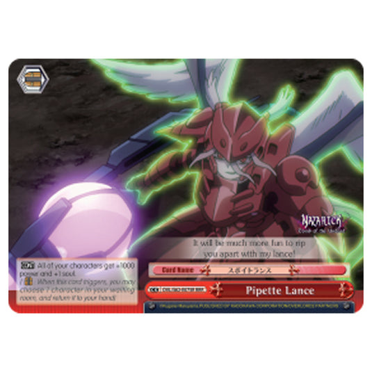 Weiss Schwarz - Nazarick - Tomb of the Undead - Pipette Lance (Triple Rare) OVL/S62-E075R