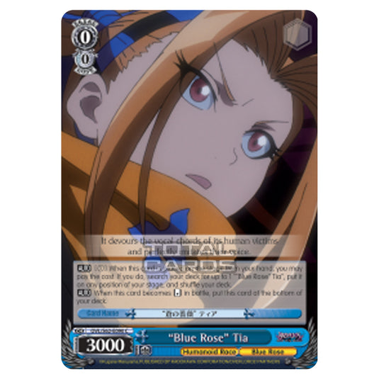 Weiss Schwarz - Nazarick - Tomb of the Undead - "Blue Rose" Tia (Common) OVL/S62-E090